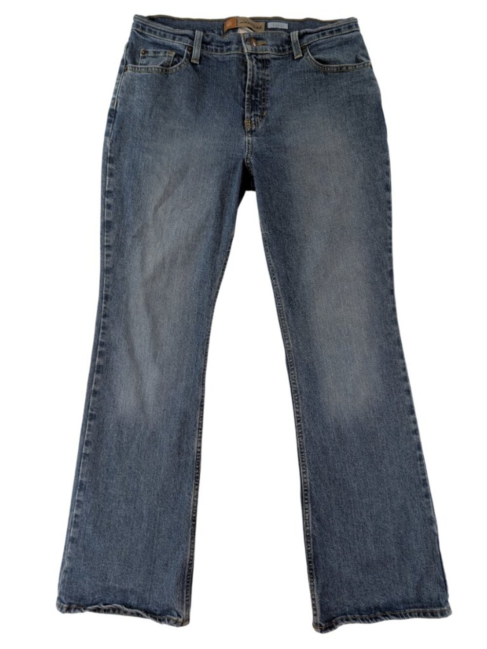 Vtg Y2K Old Navy Low Rise‎ Bootcut Stretch Jeans Womens 10 Short | 2000s Denim